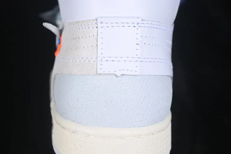 All categories Air Jordan Jordan series basketball shoes Air Jordan 1 High Off White x Air Jordan OW AJ1 Joe 1 joint white high-top basketball shoes AA3834-100